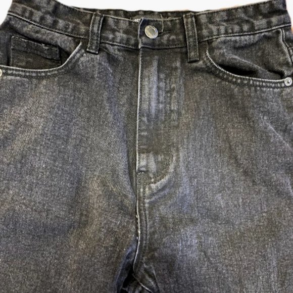 PRETTY LITTLE THING Tall Black Straight Leg Jeans - Picture 3 of 5